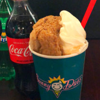 ice cream with coca cola